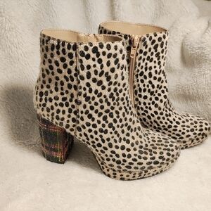 Betsey Johnson Animal Print Booties 5
